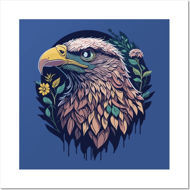 Eagle Soaring Horizons Wall Art by ArtisanEcho